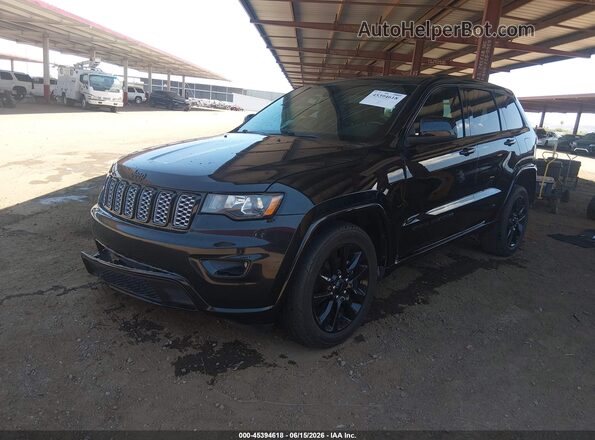 1C4RJEAG9JC511834 2018 JEEP GRAND CHEROKEE Черный Передняя левая четверть