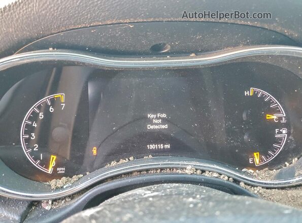 1C4RJEAGXHC782847 2017 JEEP GRAND Charcoal Instrument cluster view