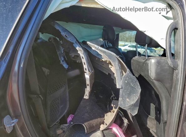 1C4RJEAGXHC782847 2017 JEEP GRAND Charcoal Rear interior view