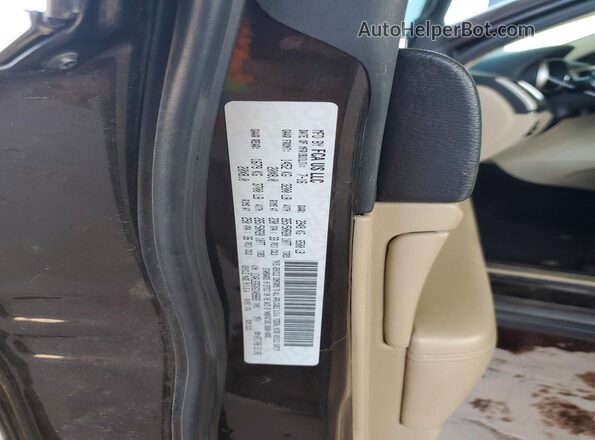 1C4RJEBG0GC499869 2016 JEEP GRAND Black VIN կոդի պիտակի տեսք
