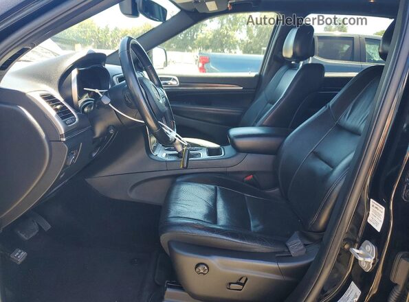 1C4RJEBG0JC132073 2018 JEEP GRAND Black Front interior view