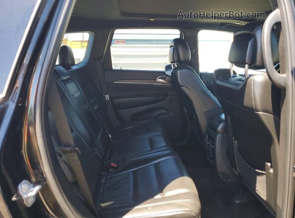 1C4RJEBG0JC132073 2018 JEEP GRAND Black Rear interior view