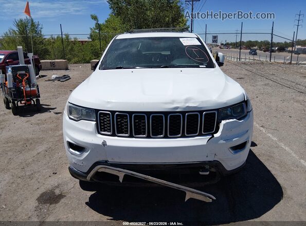 1C4RJEBG0JC363796 2018 JEEP GRAND CHEROKEE White Instrument cluster view