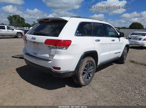 1C4RJEBG0KC689972 2019 JEEP GRAND CHEROKEE White Задня права чверть