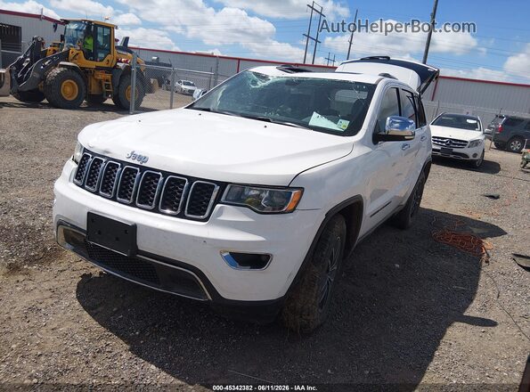 1C4RJEBG0KC689972 2019 JEEP GRAND CHEROKEE White Передня ліва чверть
