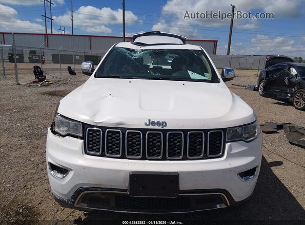 1C4RJEBG0KC689972 2019 JEEP GRAND CHEROKEE White Вид щитка приладів