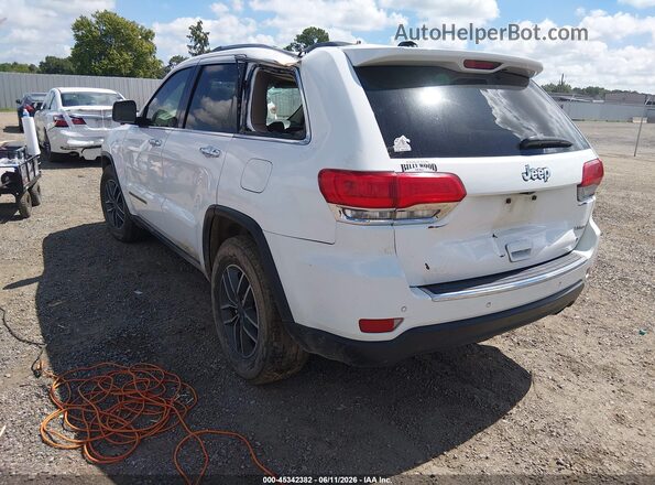 1C4RJEBG0KC689972 2019 JEEP GRAND CHEROKEE White Задня ліва чверть