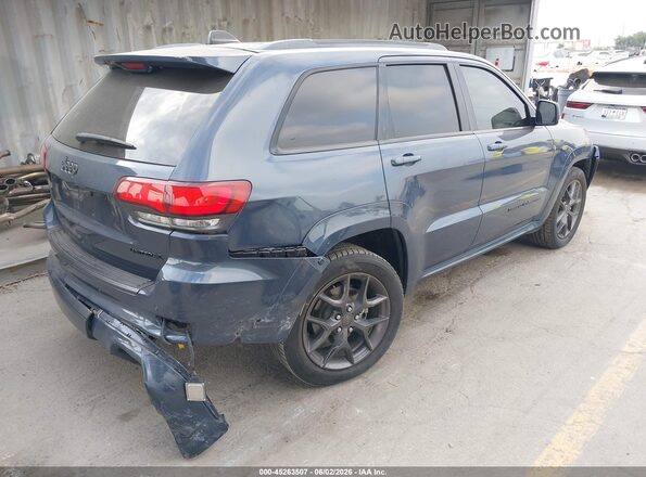 1C4RJEBG0LC306369 2020 JEEP GRAND CHEROKEE Blue Rear right