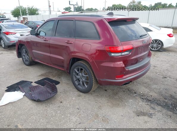 1C4RJEBG0LC337492 2020 JEEP GRAND CHEROKEE Red Trasero izquierdo