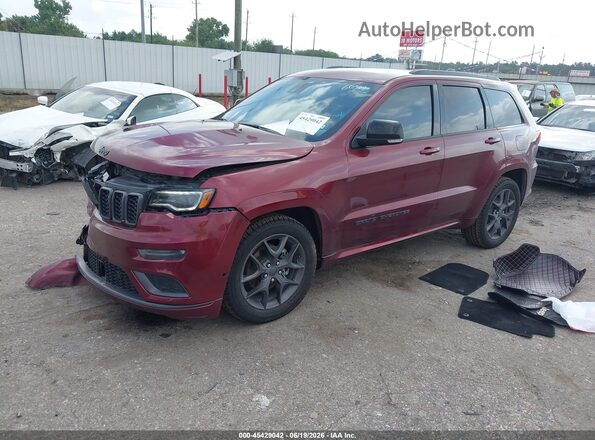 1C4RJEBG0LC337492 2020 JEEP GRAND CHEROKEE Red Vista tres cuartos delantera izquierda