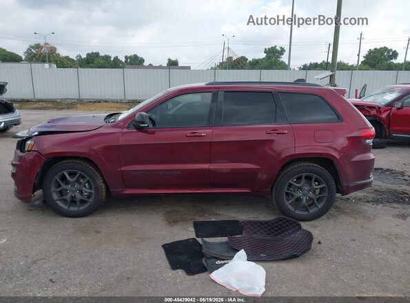 1C4RJEBG0LC337492 2020 JEEP GRAND CHEROKEE Red Vista interior de 360 grados