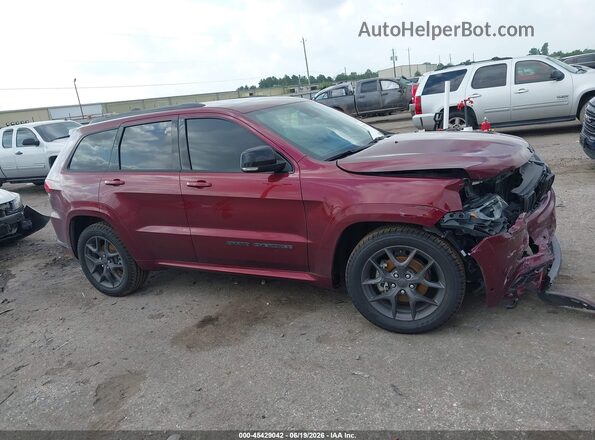 1C4RJEBG0LC337492 2020 JEEP GRAND CHEROKEE Red Vista interior trasera