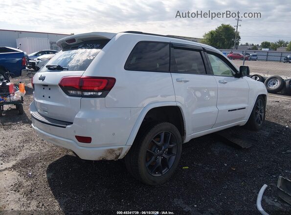 1C4RJEBG0MC680854 2021 JEEP GRAND CHEROKEE Белый Задняя правая четверть