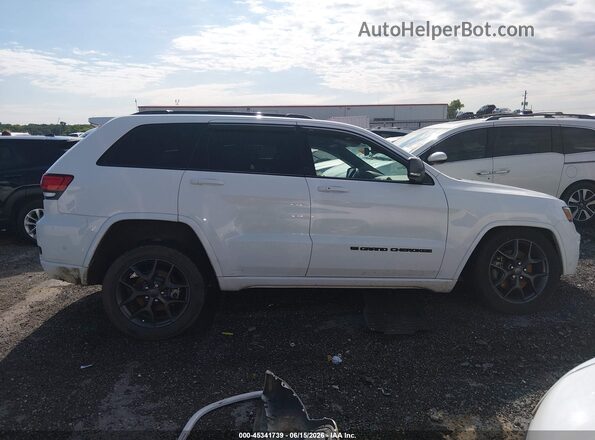 1C4RJEBG0MC680854 2021 JEEP GRAND CHEROKEE Белый Вид щитка приборов