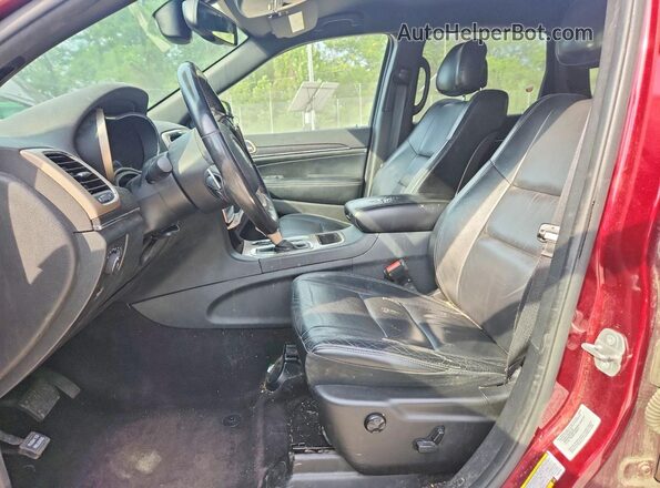 1C4RJEBG1GC351357 2016 JEEP GRAND Maroon Front interior view