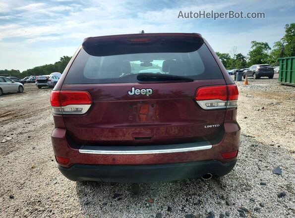 1C4RJEBG1GC351357 2016 JEEP GRAND Maroon Rear view