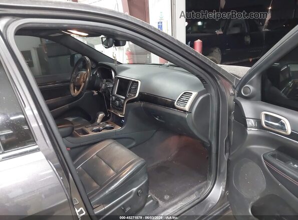1C4RJEBG1GC480067 2016 JEEP GRAND CHEROKEE Black წინა სალონის ხედი