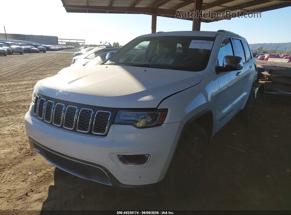 1C4RJEBG1HC826426 2017 JEEP GRAND CHEROKEE White წინა მარცხენა ხედი სამი მეოთხედიდან
