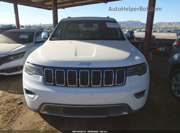 1C4RJEBG1HC826426 2017 JEEP GRAND CHEROKEE White უკანა სალონის ხედი
