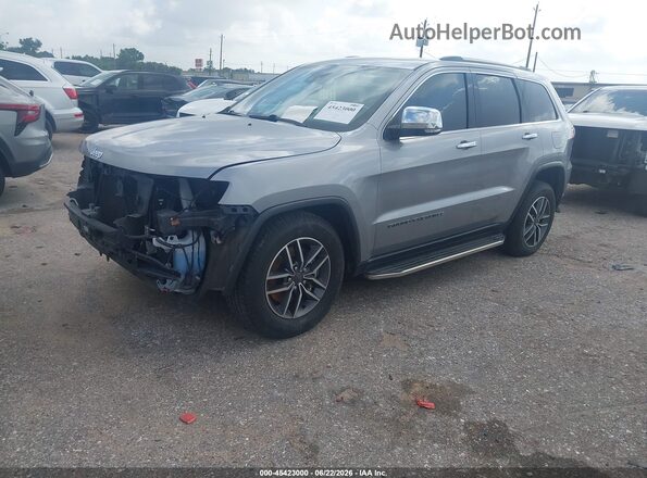 1C4RJEBG1MC783443 2021 JEEP GRAND CHEROKEE Silver წინა მარცხენა ხედი სამი მეოთხედიდან