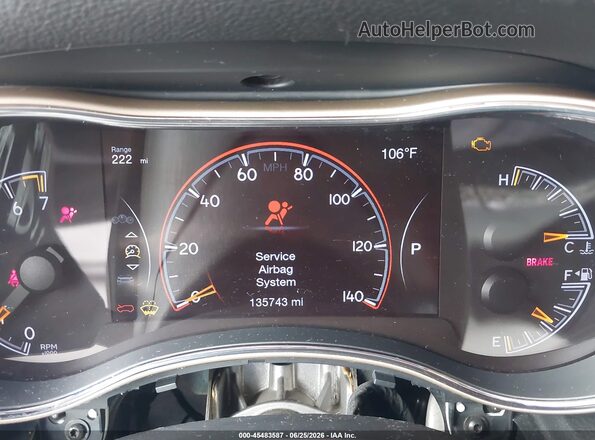 1C4RJEBG2GC422680 2016 JEEP GRAND CHEROKEE Black Vista de los asientos traseros