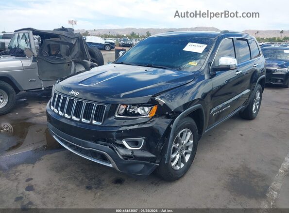 1C4RJEBG2GC422680 2016 JEEP GRAND CHEROKEE Black Vista frontal
