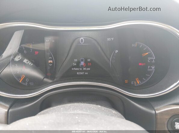1C4RJEBG2HC708627 2017 JEEP GRAND CHEROKEE White უკანა სავარძლების ხედი