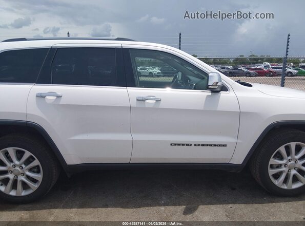 1C4RJEBG2HC708627 2017 JEEP GRAND CHEROKEE White უკანა სალონის ხედი