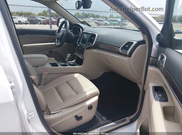 1C4RJEBG2HC708627 2017 JEEP GRAND CHEROKEE White წინა სალონის ხედი