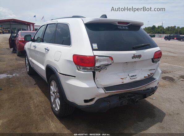 1C4RJEBG2HC708627 2017 JEEP GRAND CHEROKEE White უკანა მარცხენა