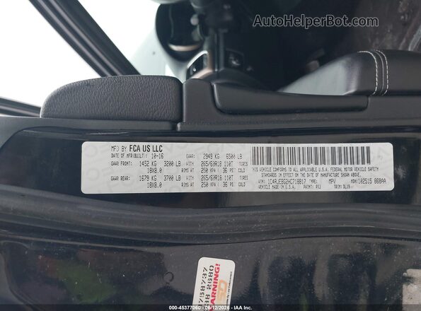 1C4RJEBG2HC718817 2017 JEEP GRAND CHEROKEE Black 