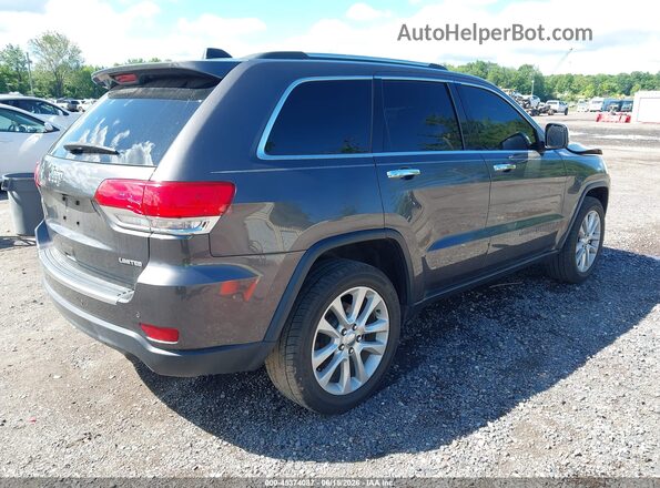 1C4RJEBG2HC732183 2017 JEEP GRAND CHEROKEE Серый Задняя правая четверть