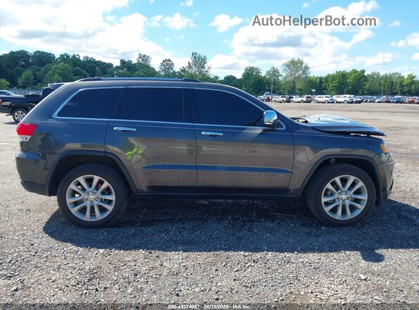 1C4RJEBG2HC732183 2017 JEEP GRAND CHEROKEE Серый Вид задней части салона