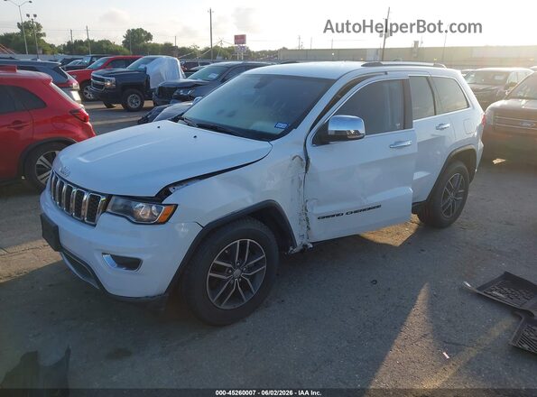 1C4RJEBG2JC110088 2018 JEEP GRAND CHEROKEE White Vista tres cuartos delantera izquierda