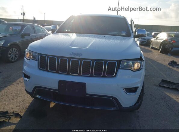 1C4RJEBG2JC110088 2018 JEEP GRAND CHEROKEE White Vista del cuadro de instrumentos
