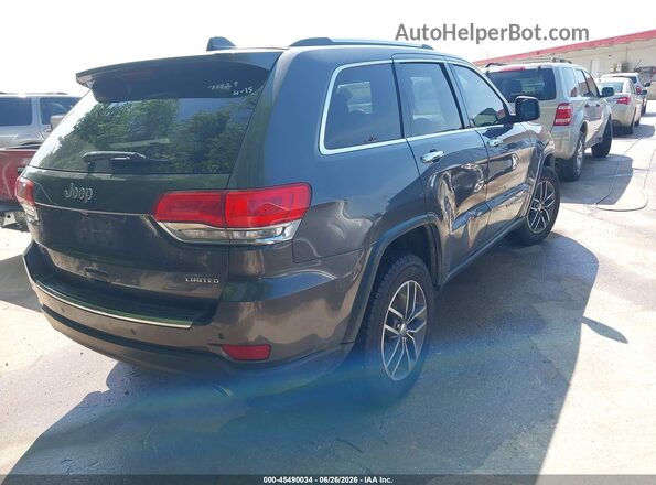 1C4RJEBG2JC201121 2018 JEEP GRAND CHEROKEE Gray Trasero derecho