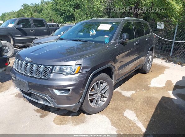 1C4RJEBG2JC201121 2018 JEEP GRAND CHEROKEE Gray Vista tres cuartos delantera izquierda