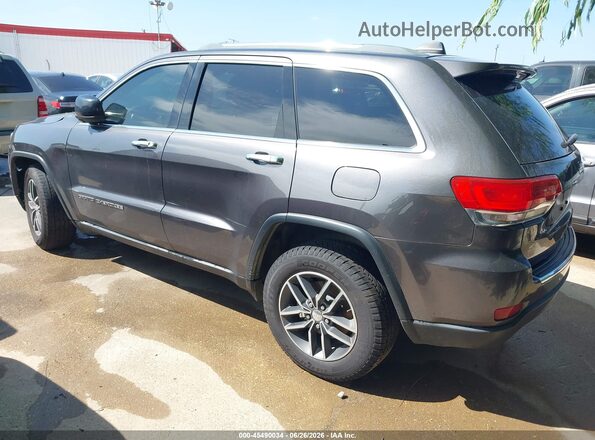 1C4RJEBG2JC201121 2018 JEEP GRAND CHEROKEE Gray Trasero izquierdo