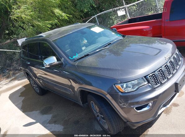 1C4RJEBG2JC201121 2018 JEEP GRAND CHEROKEE Gray Vista del cuadro de instrumentos