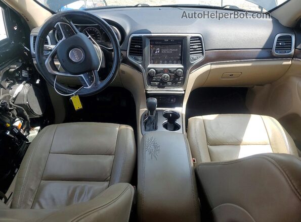 1C4RJEBG2JC338740 2018 JEEP GRAND Black Vista del salpicadero