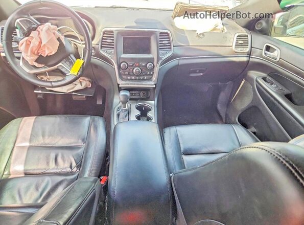 1C4RJEBG2JC437980 2018 JEEP GRAND Silver Вид панелі приладів