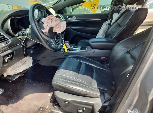 1C4RJEBG2JC437980 2018 JEEP GRAND Silver Вид салону спереду
