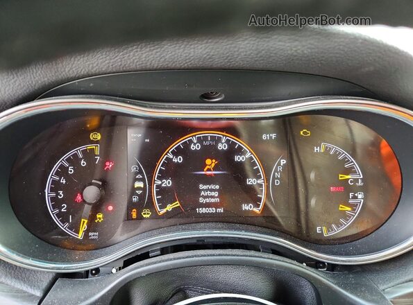 1C4RJEBG2KC731199 2019 JEEP GRAND Gray Вид щитка приладів