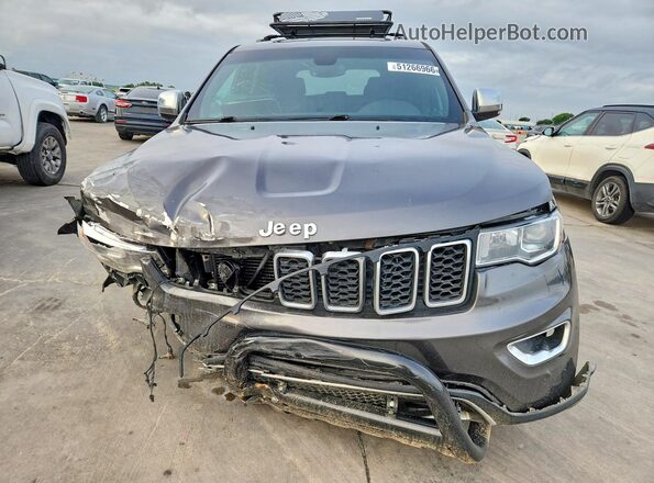 1C4RJEBG2KC731199 2019 JEEP GRAND Gray Вид спереду