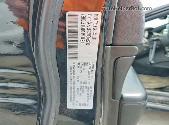 1C4RJEBG2MC656202 2021 JEEP GRAND Black Vista de la etiqueta del VIN
