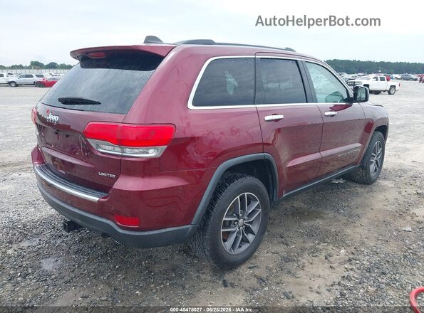 1C4RJEBG3HC949757 2017 JEEP GRAND CHEROKEE Red Задня права чверть