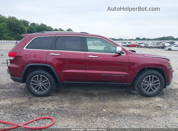 1C4RJEBG3HC949757 2017 JEEP GRAND CHEROKEE Red Панорамний вид салону 360°