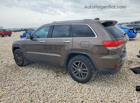 1C4RJEBG3JC209003 2018 JEEP GRAND Brown Rear left