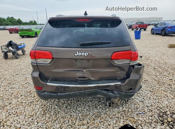 1C4RJEBG3JC209003 2018 JEEP GRAND Brown Rear view