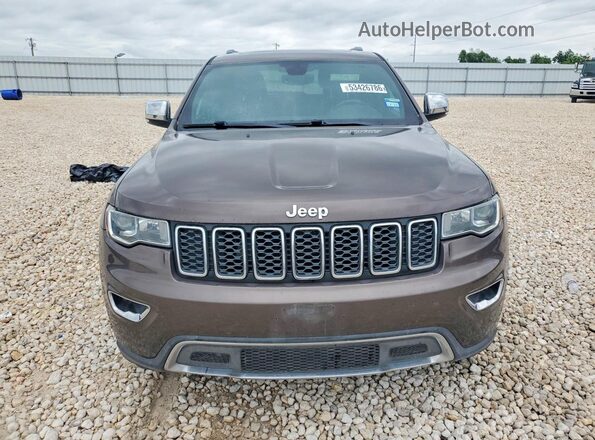1C4RJEBG3JC209003 2018 JEEP GRAND Brown Front view